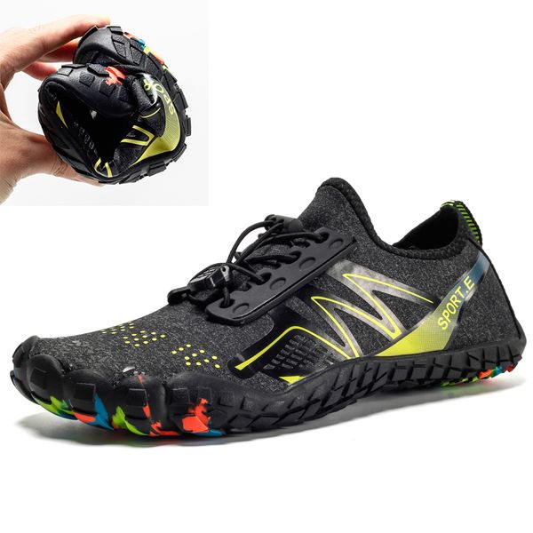 

2020 new men's barefoot shoes 5 fingers summer outdoor shoes beach men's sports light water