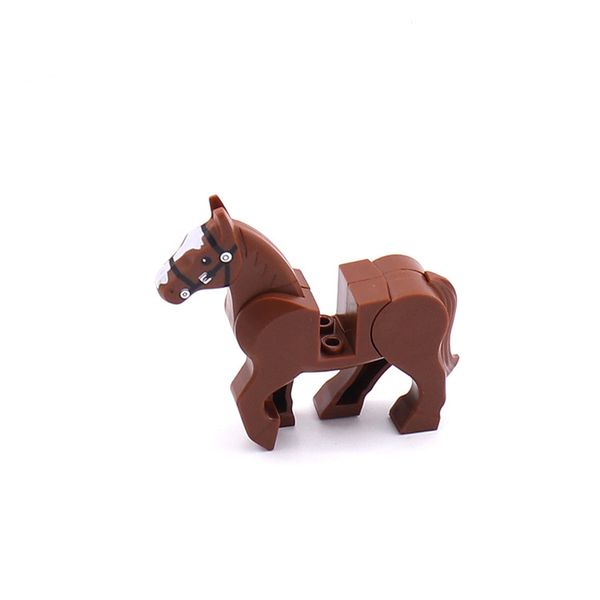 

single sale legoinglys horse wild animal figures military swat moc blocks bricks educational toys christmas gift zongsezhanma