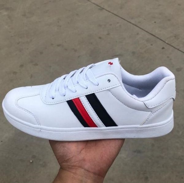 

women's vulcanize shoes sneakers women white platform sneakers pu leather shoes ladies casual thick sole flats size 36-44, Black