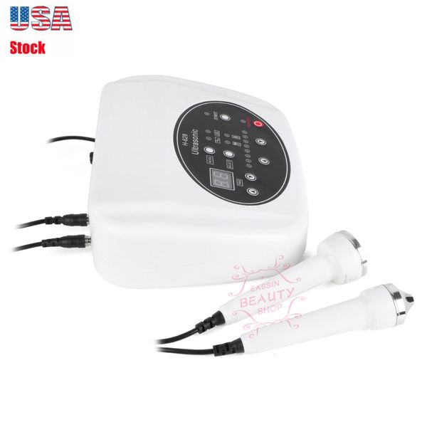 Menor Preço 1Mhz-3Mhz Ultrasonic Ultrasonic Massager Rejuvenescimento Da Pele Terapia Corporal Rosto Spa Massagem Facial Máquina De Beleza