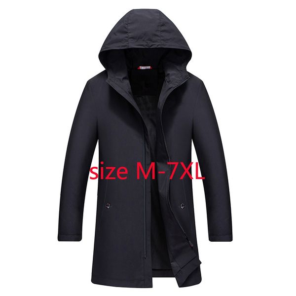 

2019 new arrival fashion long jackets men windbreakers autumn casual coat men super large plus size  l xl 2xl 3xl 4xl 5xl 6xl, Tan;black