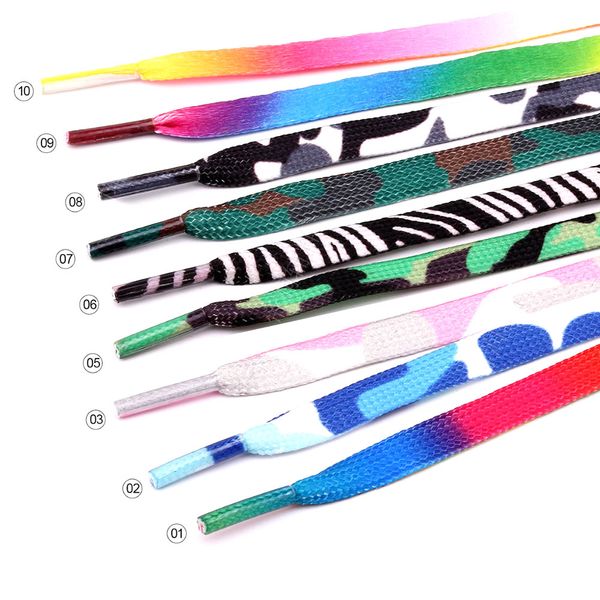 

50cm flat candy color gradient shoe laces party camping boots shoelace canvas strings camping shoelaces growing canvas strings, White;pink
