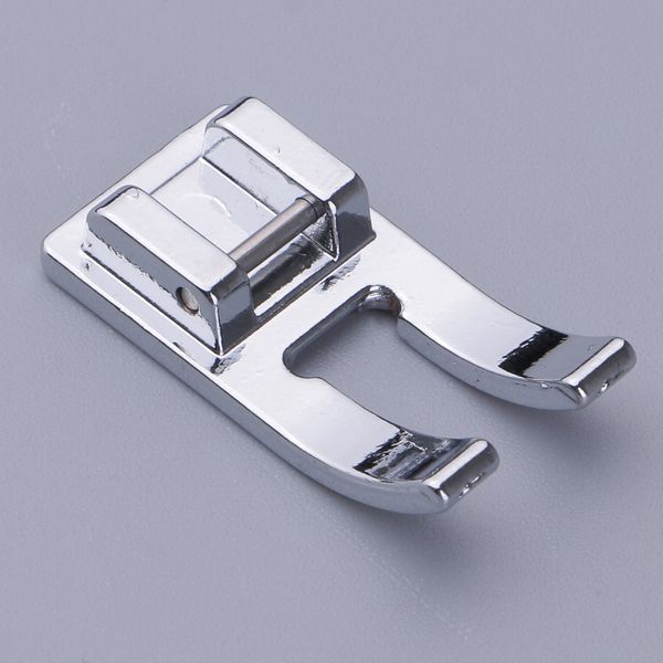 

open toe embroidery presser foot snap on low shank domestic sewing machine, Black