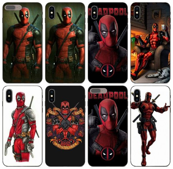

[tongtrade] deadpool marvel painted case for iphone 11 pro max x xs 6s 5s 5c 5 plus galaxy a10s huawei mate 20 xiaomi cc9 case