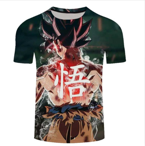 

новые мужчины / женщины мода супер saiyan сын гоку вегета ирен дракон мяч z 3d печати футболка лето топы тройники плюс размер стиль снаряжен, White;black