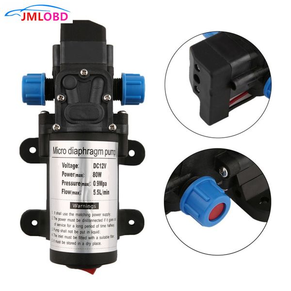 

portable dc12v 80w high pressure electric water pump garden pool pump upgrade trigger sprayer for watering car washing