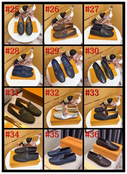 

2020 fashions loafers bean men shoes slip on men's leisure flat shoes fashion male breathable moccasin loafers driving shoes, Black