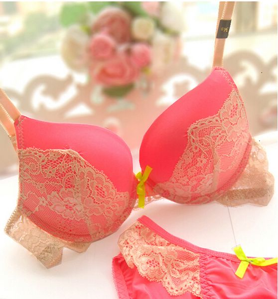 

femme lingeries push up bra and set lace lingerie fashion style wholesale brassiere bra set blue purple white, Red;black