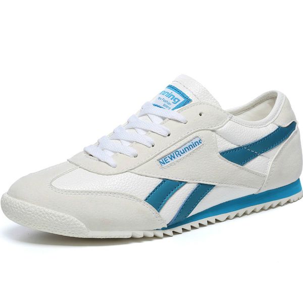 

white leather men's sneakers men running shoes sports shoes for male lightweight women sport men krasovki a055