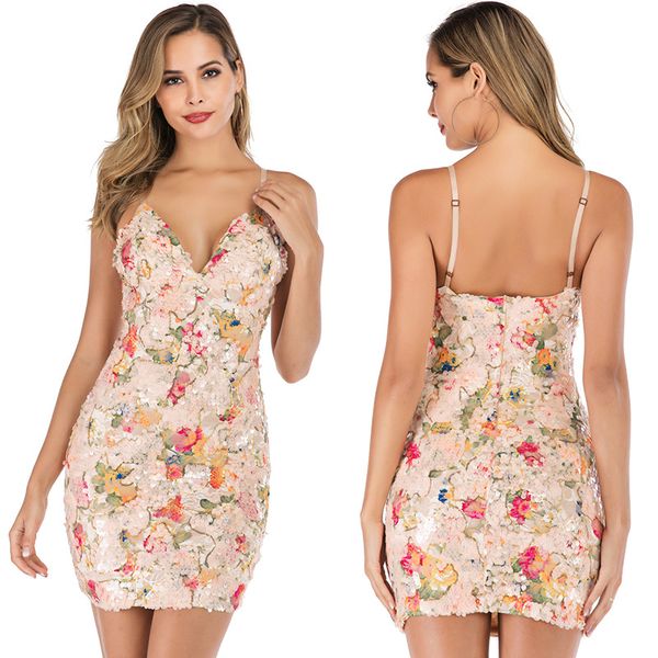 

дизайнер платья женщин новый бренд женщин one piece с printed stretch платье sexy style размер блестка моды леди s-xl wholesales, White;black