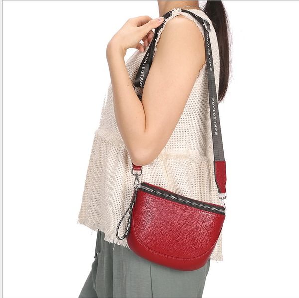 

fashion design women messenger bags six colors girl shoulder bag ladies leather saddle 28m *3cm * 16cm bl-679