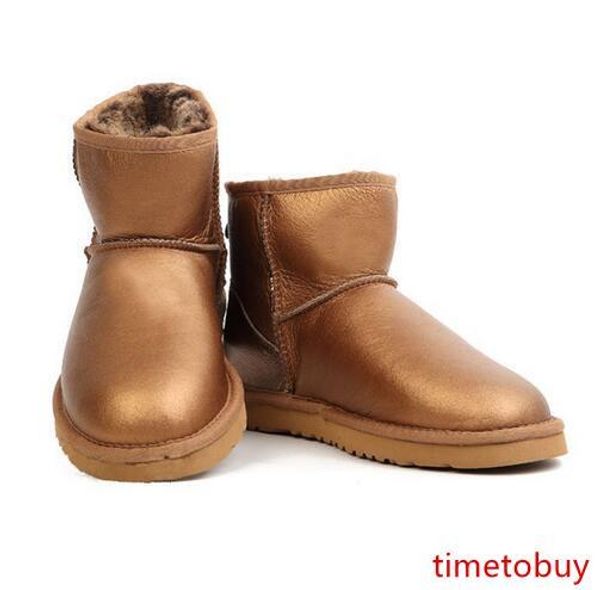 

women boots australian boots waterproof women snow boots leather winter warm outdoor boot shoes brand ivg size us4-14