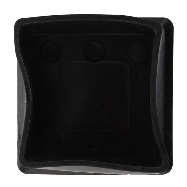 

square black rubber 50mmx50mm foot for table chair leg