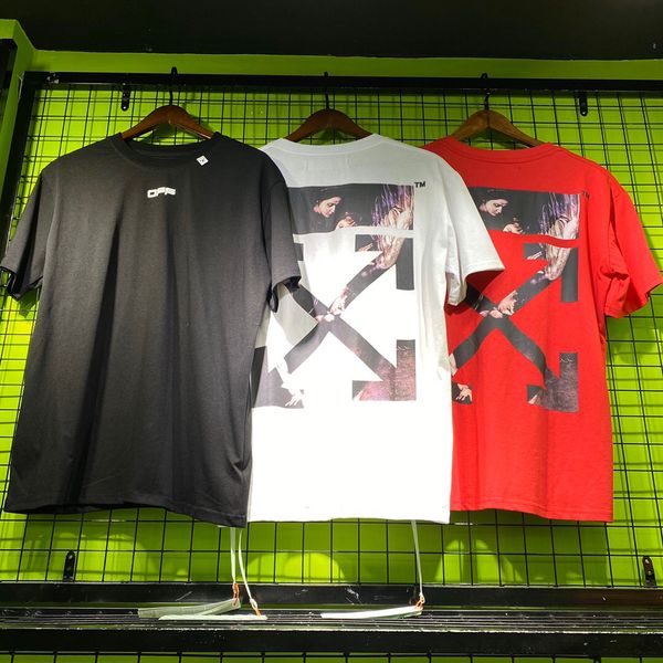 

2020 мужская футболка хип-хоп мужская высококачественная летняя футболка с коротким рукавом хлопок мода с коротким рукавом хип-хоп спорт.нол, Black;brown