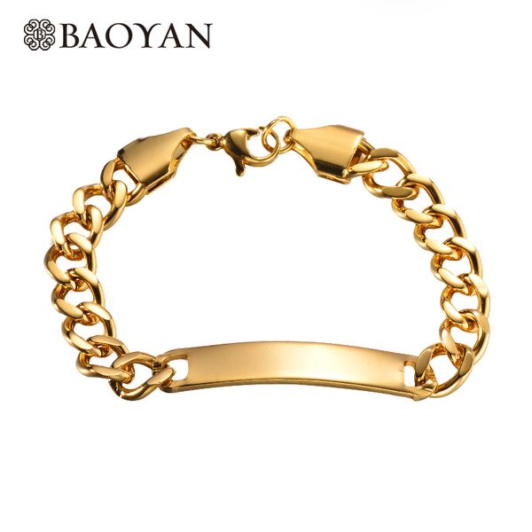 

clearnance-sale baoyan bracelets and bracelets woman gold woman accessories love bracelet stainless steel jewelry, Black