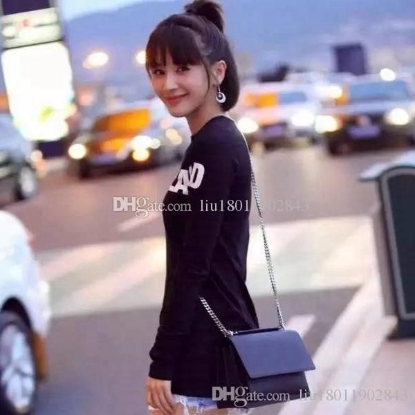 

fashion vintage handbags women bags doctor bag leather with single shoulder slant expanding file chain bags