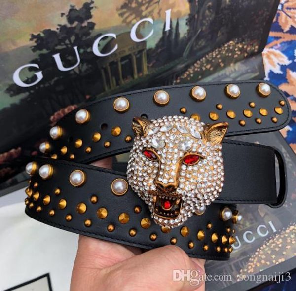 

selling new mens womens black belt genuine leather business belts pure color belt snake pattern buckle belt for gift a11, Black;brown