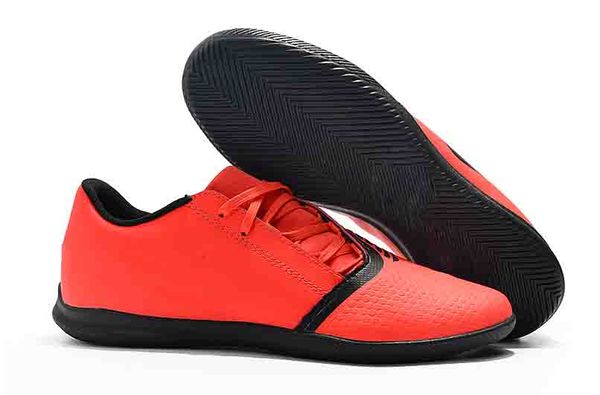 

phantom vnm club tf ic elite men bright crimson black soccer football shoes size us 39-45