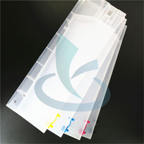 Cartuccia di inchiostro per stampante plotter Eco solvente 220ML senza sensore di livello per testina Epson DX4 DX5 Mimaki Roland Allwin Bottiglia di inchiostro umano CMYK