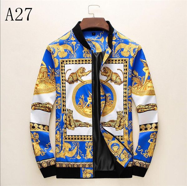 

autumn sports outdoor windbreaker with zipper luxury men's fashion long sleeve men's and women's designers jacket 12, Black;brown