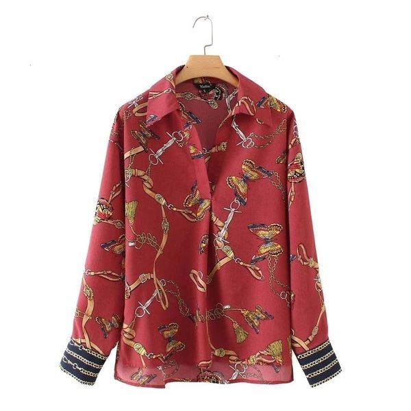 

ladies designer blouse women stylish s butterfly print blouses long sleeve pleated shirts fashion female casual chic blusas la357, White