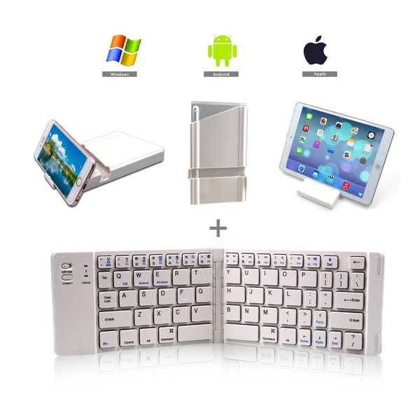 

bcm20730 bluetooth 3.0 portable wireless foldable bluetooth keyboard arabic english mini slim keyboard