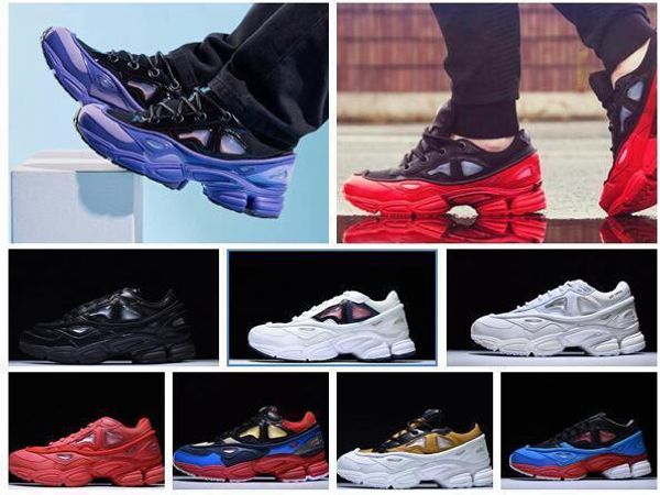 

raf simons x consortium ozweego 2 ii sawtooth 2018 casual shoes men s women s platform white fw0165-015 black brand casual shoes