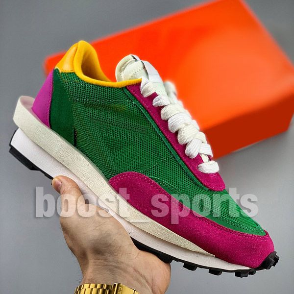 

ld waffle sacais pine green running shoes mens women designer ldv trainer dbreak sneakers ldwaffle sports shoe size eur36-45 with box