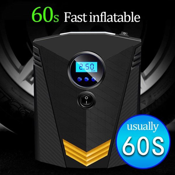 

multi-purpose air compressor digital 12v electric wheel tire inflator convenient air pump