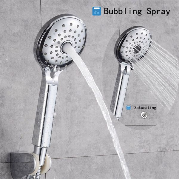 

spa shower head /3 modes / massage, rainfall, jetting / 30% water saving