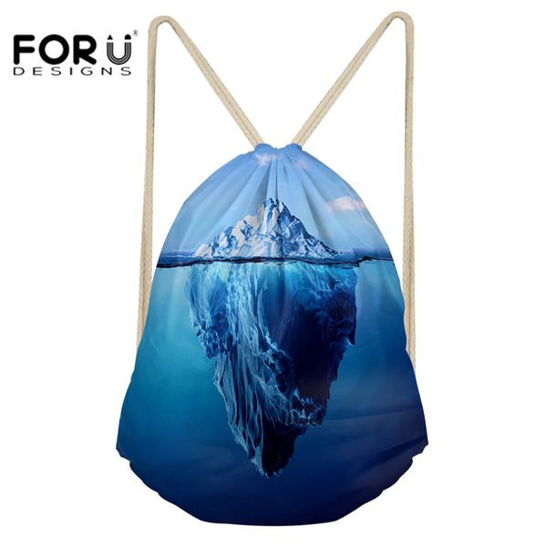 

forudesigns outdoor gym sackpack bag drawstring backpack bag for women girls fitness running girls backpacks sac de sport