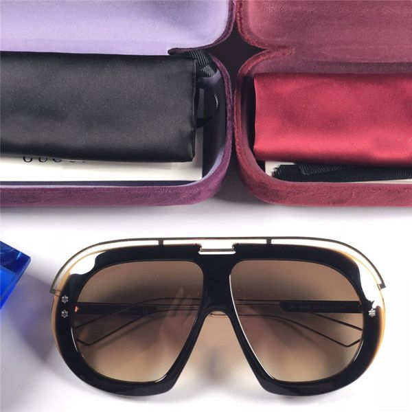 

women man square sunglasses clear glitter frame grey fashion sunglasses for new with box numgg181227-12, White;black