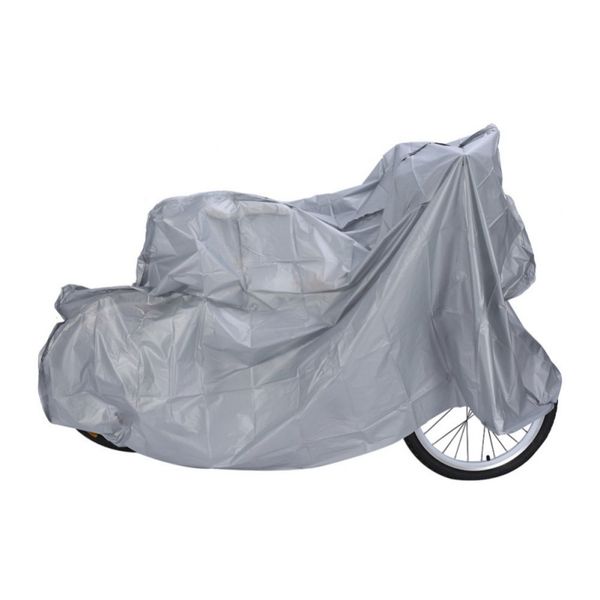 

200 * 100 dustproof water proof anti dust waterproof rain cover motorcycle garage scooter accessories bike color silver 5.22