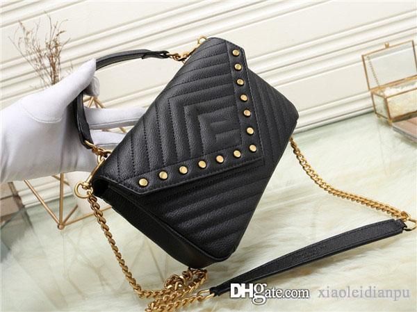 

designer handbags sheepskin caviar metal chain gold silver designer handbag genuine leather bag flip cover diagonal shoulder bags m1801
