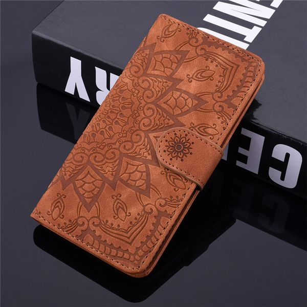 

matte leather case for samsung galaxy a50 a70 a30 a40 a20 a10 a10e a20e a10s a20s a30s a50s a51 a71 flip 3d mandala book case