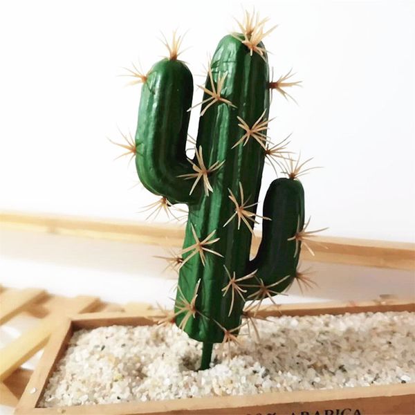 

1 pc green foam cactus compact in size and portable ideal gift for friends and family home decor
