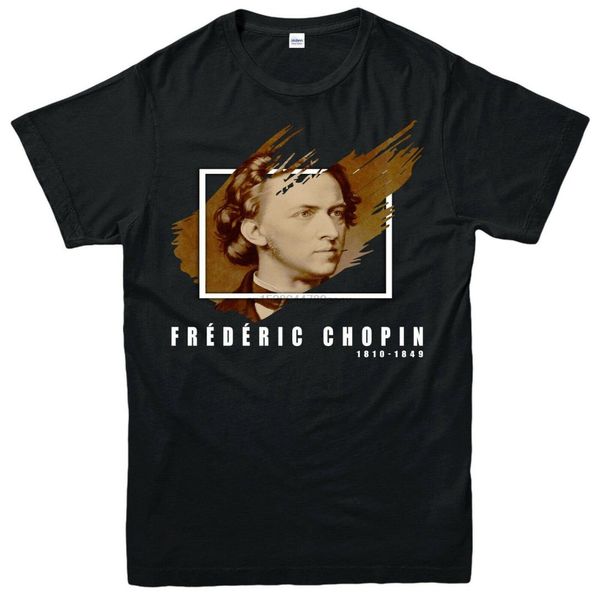 

new franeois chopin birthday mena t-shirts black, White;black