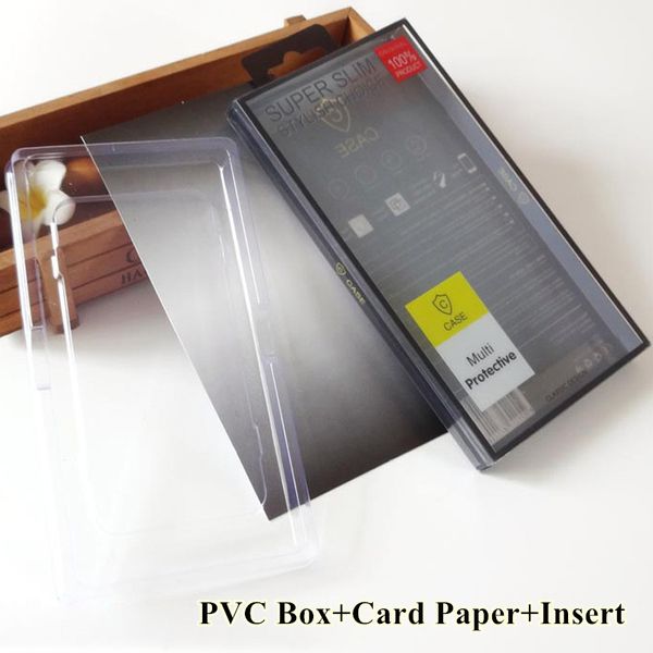 

universal pvc plastic empty retail package box cell phone case packaging for 5.5 inch iphone xs max xr x 8 7 6 plus samsung s10 huawei lg