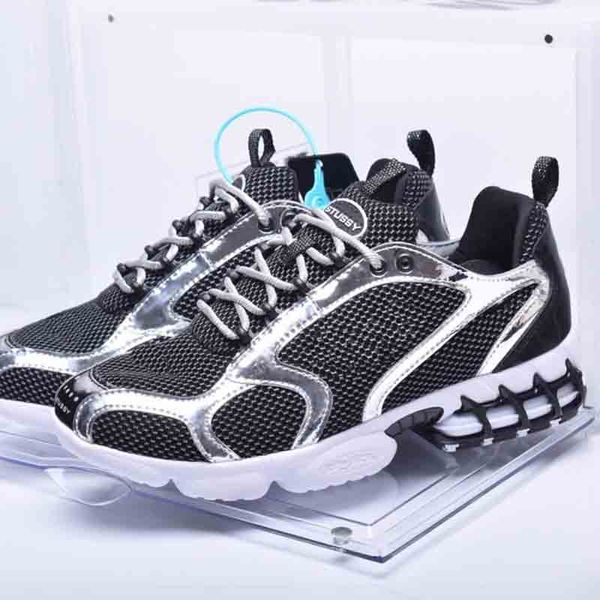 

men breathable sneakers no-slip men vulcanize shoes male air mesh lace up wear-resistant casual shoes tenisb masculino, Black
