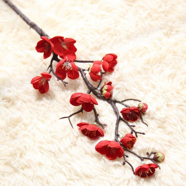 

artificial flower plum blossom flowers plant home office bedroom decor
