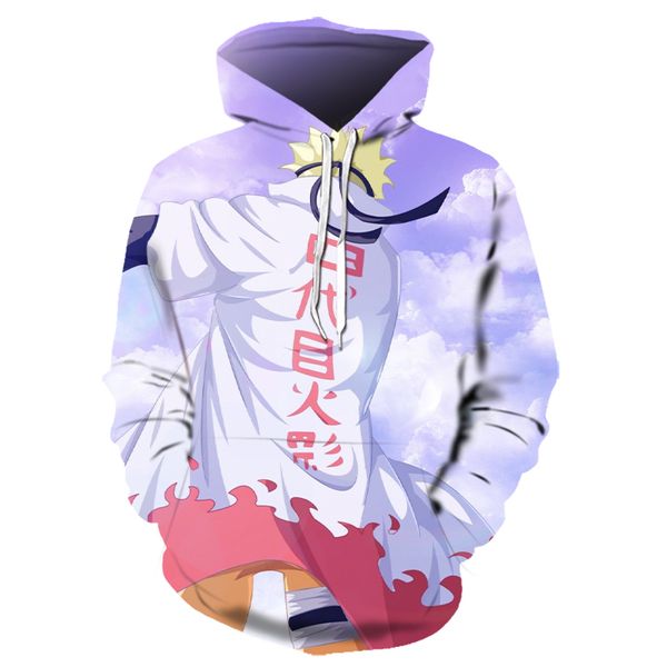 

2019 fashion unsiex sweatshirt hoodies men women printed anime naruto akatsuki hoodie cosplay streetwear tracksuit zipper hoody, Black