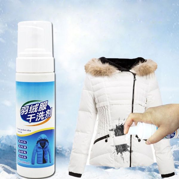 

foam dry cleaning agent 120ml disposable stubborn stains clothing fabric cleaning down jacket cleaner