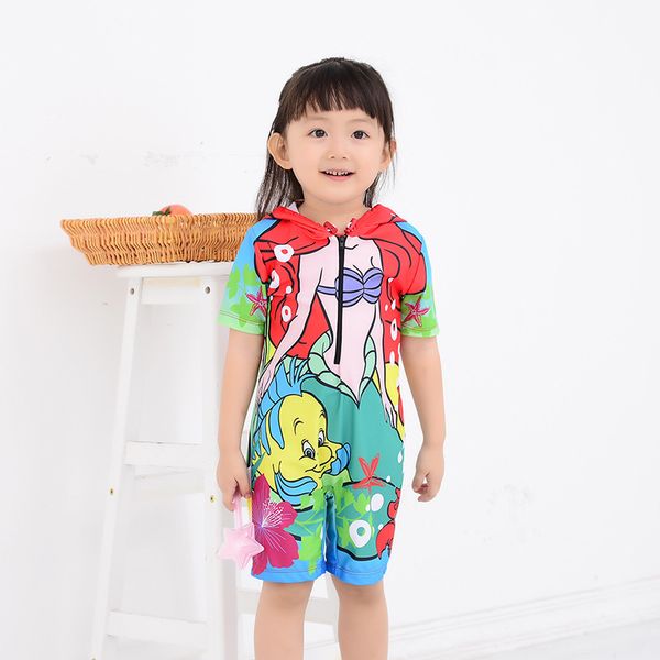 

children's swimwear baby bikini 2020 for girls girl swimming suit kids bathing suits child children one piece hoodie princess