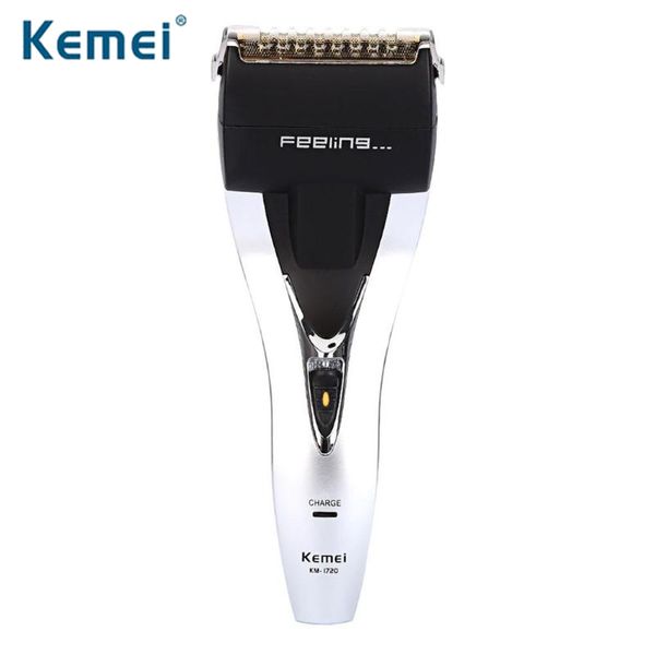 

kemei km-1720 electric shaver for men rechargeable reciprocating beard shaver electric shaving razor machine men hair trimmer