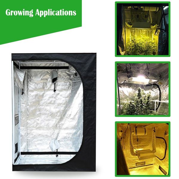 

plant tent 600d grow tent indoor grow box 50/60/80/100/120/150/240cm hydroponic grow room greenhouse plant lighting tents