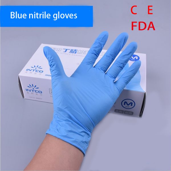 

nitrile glove disposable glove medical standards non-slip anti dust ing