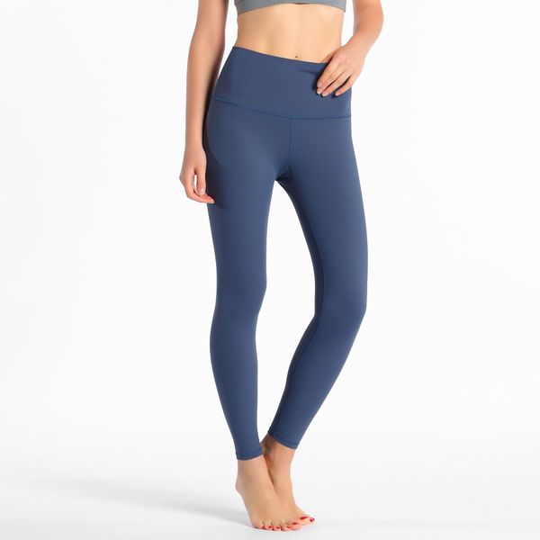 

high waist solid color women yoga pants sports gym clothing leggings elastic fitness lady overall full tights workout, White;red