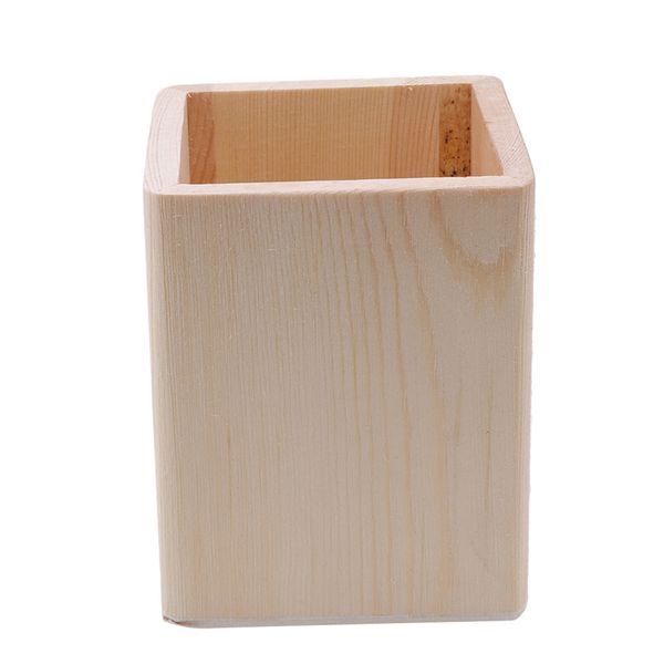 

desk organizer wooden holder pencil pen box kids diy coloring case tools creative pen holder office accessories