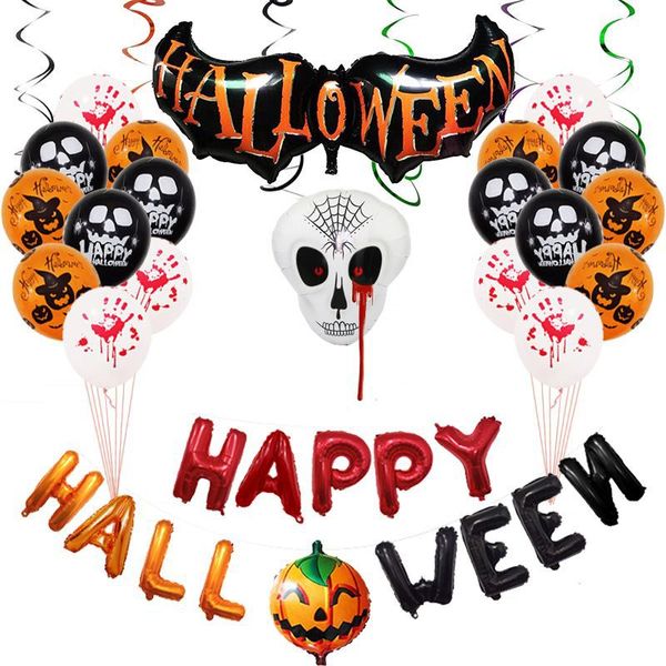 

halloween balloon party decoration aluminum foil balloon fancy balloon for party supplies
