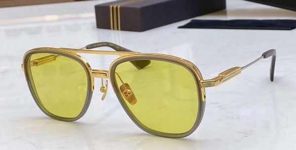 

squre pilot sunglasses 117 gold black amber type sun glasses occhiali da sole men sunglasses glasses eyewear new wth box, White;black